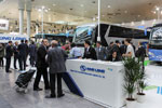A Continuous Stream Of Visitors to King Long Bus at IAA 2014
