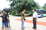 GM Sun Qingmin being interviewed