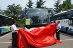 Leaders unveil Zhongtong’s 10,000th gas bus