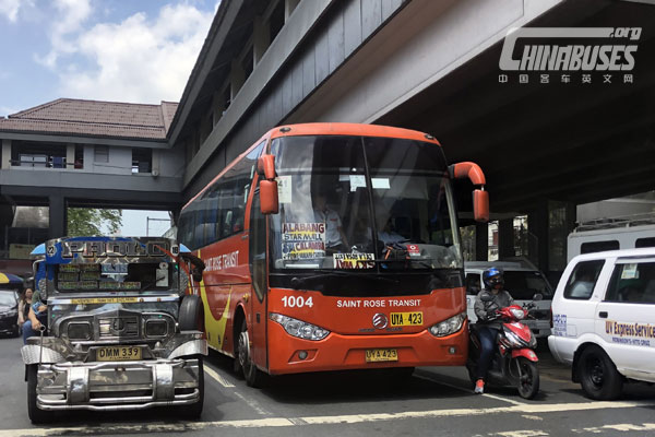 Golden Dragon Buses Serving for Philippines Market