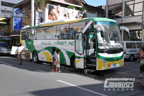 Golden Dragon Buses Serving for Philippines Market