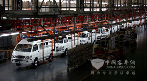 Kinglong Minibus Production