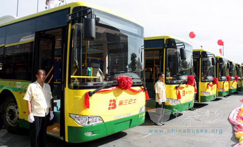 The drivers for King Long buses