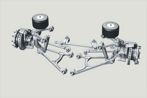 ZF RL 75 EC Low-floor independent wheel suspension