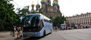 Kinglong bus in Russia