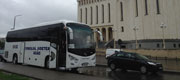 Kinglong bus in Romania