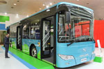 Visitors Observing King Long Bus at IAA 2014