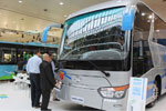 Visitors Exchanging Feelings About King Long Buses at IAA 2014