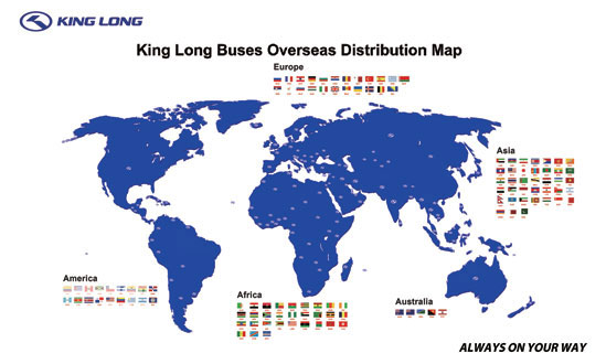 King Long maintained an increase in EU market sales in 2013