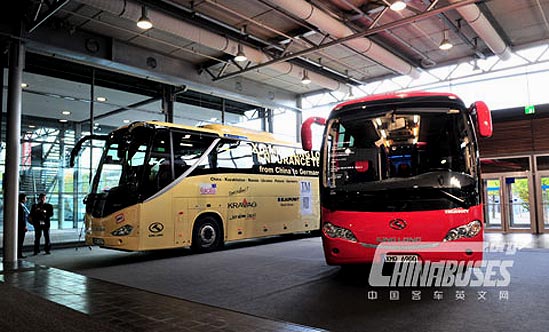 King Long brought its XMQ6127 coach to take part in IAA 2008