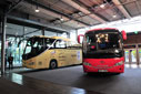 King Long Bus debuted in IAA, as the first China bus builder showing IAA in 2008