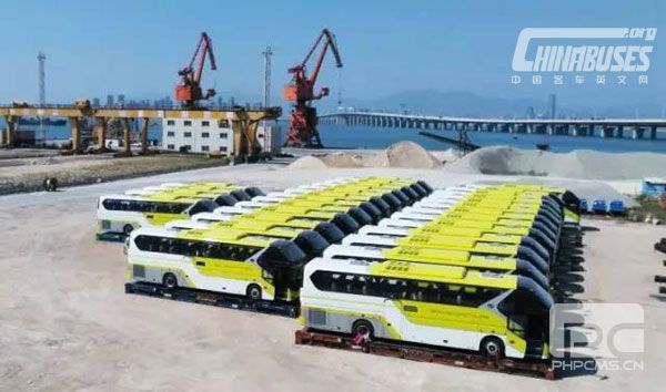 400 King Long Buses Ready for Their Shipping to Philippines 