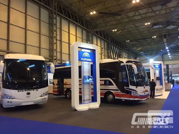 Yutong Attended Euro Bus Expo 2016Birmingham Auto Expo in Birmingham