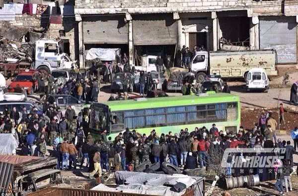 Higer Buses Build a Lifeline in Syria 