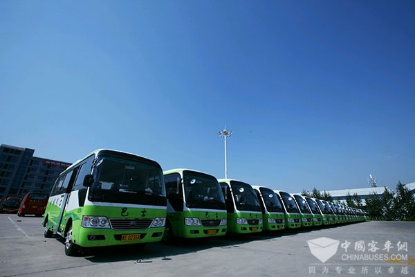 101 Units Yutong Electric Buses to Serve Jincheng