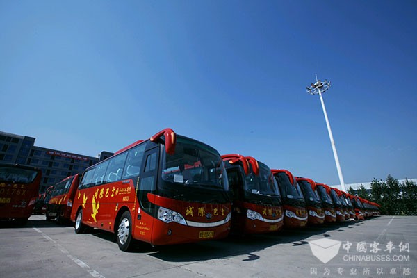 101 Units Yutong Electric Buses to Serve Jincheng