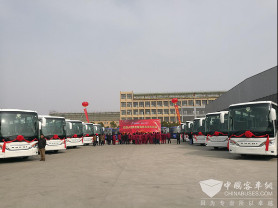 Ankai A9 Buses Delivered to BAIC for 2017 NPC and CPPCC Annual Meetings