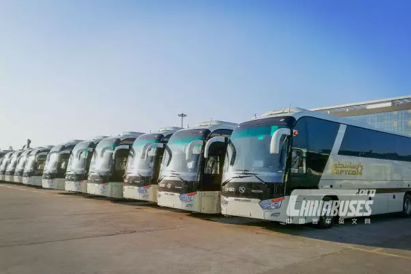 322 Units King Long Buses Exported to Saudi Arabia 