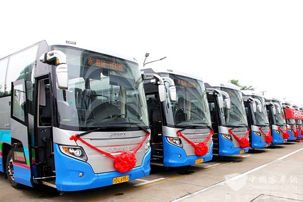 Higer Scania Touring Bus Takes the Lead in China’s High-end Passenger Transportation Market