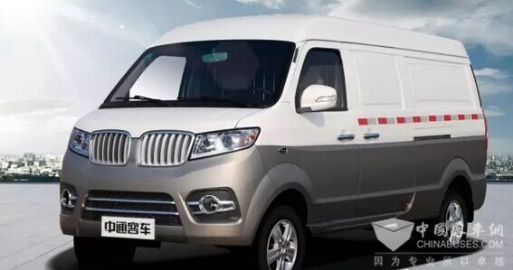 Zhongtong Electric Logistic Vehicle Makes a High-profile Debut