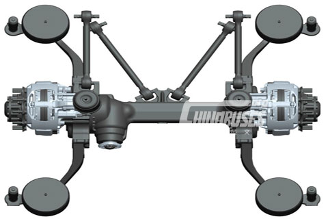 GK Low floor bus driven axle BRA132DC90