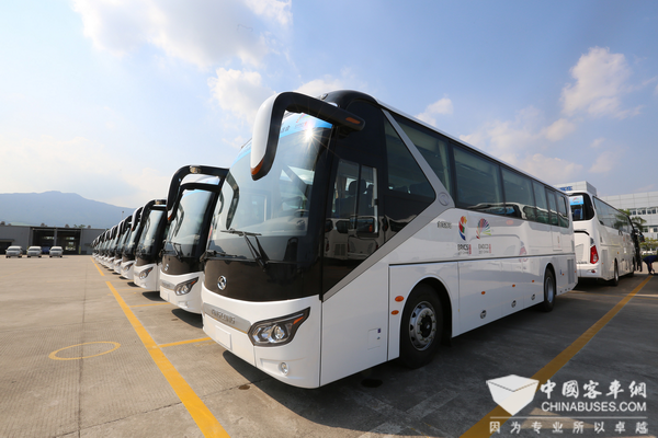 220 Units King Long Buses Fully  Serve BRICS