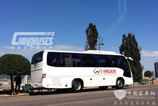 Higer buses in South Africa