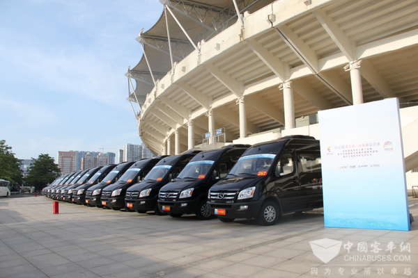 King Long Buses Serve BRICS Leaders Summit