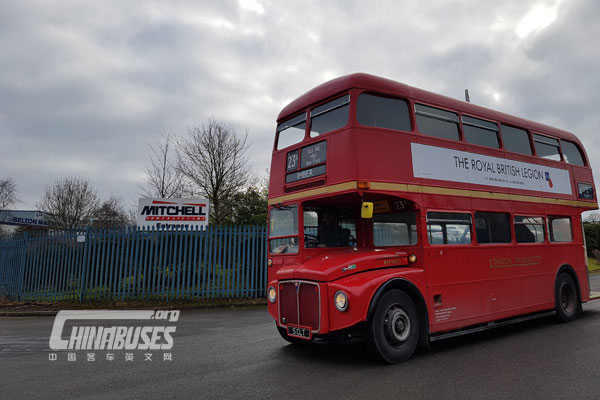 1962 Routemaster with Allison transmission gains Low Emission Bus certification