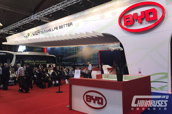 BYD Comes of Age at Busworld 2017: Europe’s Leading Ebus Supplier