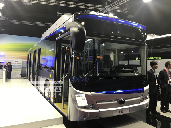 Yutong Attends Busworld Kortrijk 2017