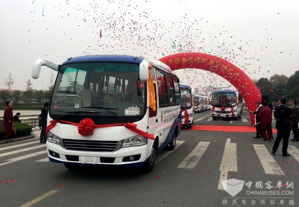 Ankai Buses Delivered to Tibet for Operation