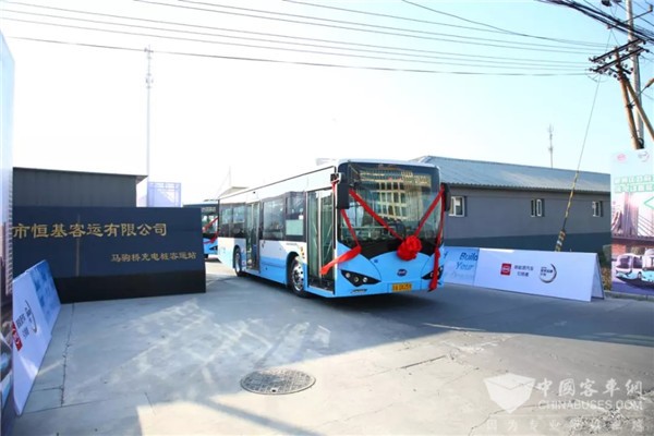350 Units BYD Electric City Buses Start Operation in Beijing