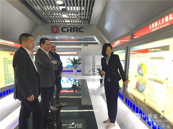 CRRC Electric Bus Starts Operation in France