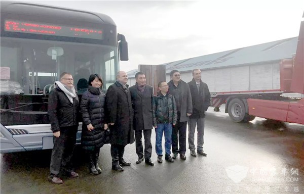 CRRC Electric Bus Starts Operation in France
