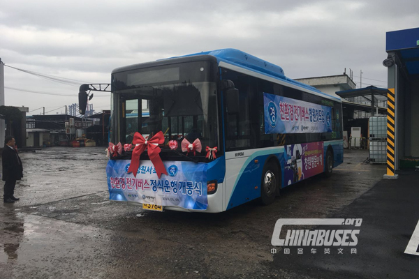 Higer Electric Bus Enters Korea Market