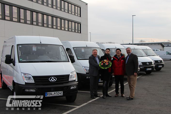 200 Units SAIC Datong EV80 Arrived in Germany for Operation