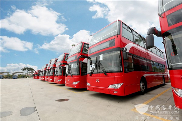 King Long Double-deckers Make Their Way to Kuwait