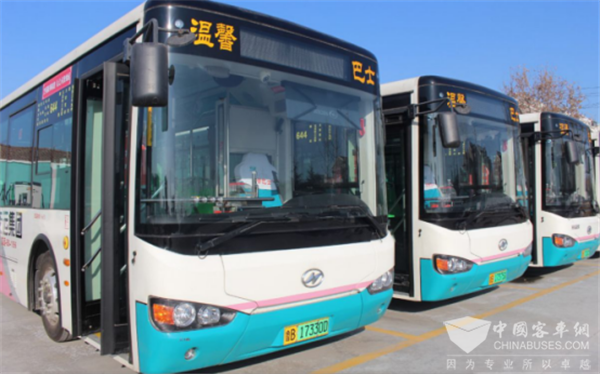 Higer Electric Buses Start Operation in Qingdao