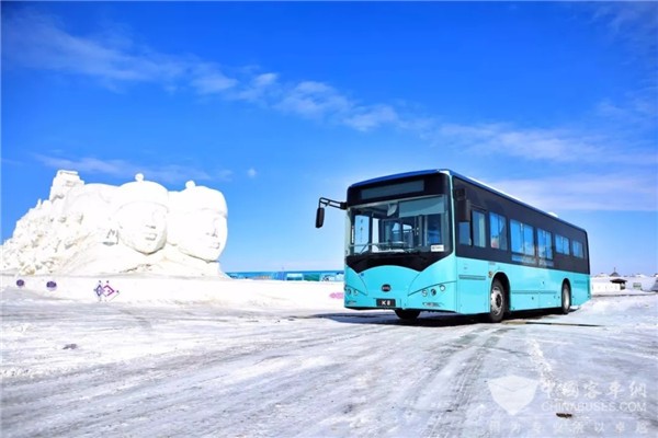 BYD Electric Buses Well Stood -50℃ in Hailaer