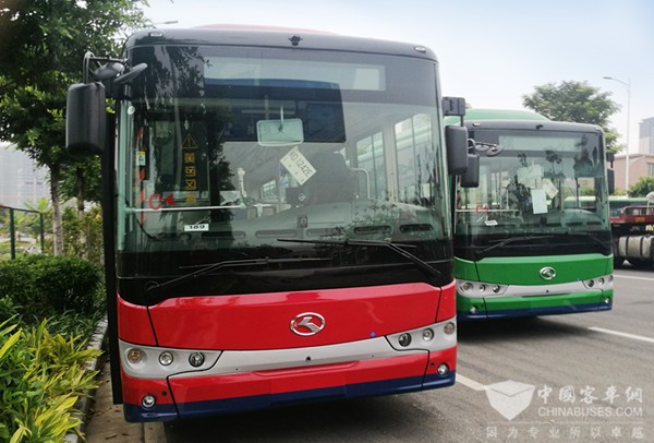 189 Units King Long Electric Buses Start Operation in Foshan