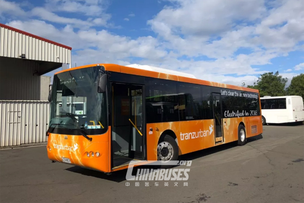 CRRC Electric Buses Start Operation in New Zealand