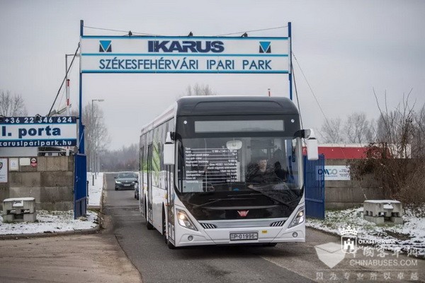 Ikarus delivered a couple of 120e electric buses in Hungary (jointly  developed with CRRC) - Sustainable Bus