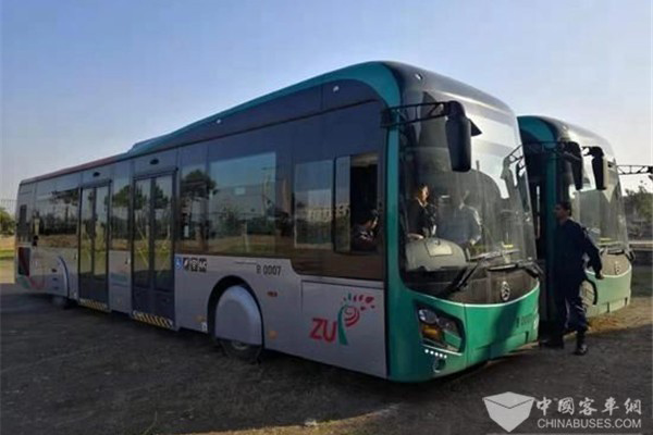 220 Units City Buses Equipped with Yuchai Engines to Start Operation in Pakistan