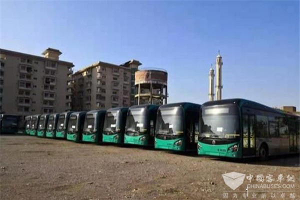 220 Units City Buses Equipped with Yuchai Engines to Start Operation in Pakistan