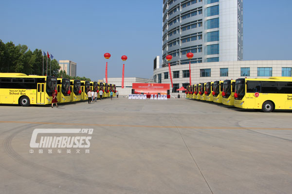 Zhongtong Delivers 830 Units School Buses to Saudi Arabia for Operation
