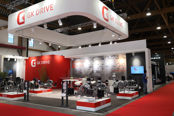 GK Drive exhibiting at 2019 Busworld Europe