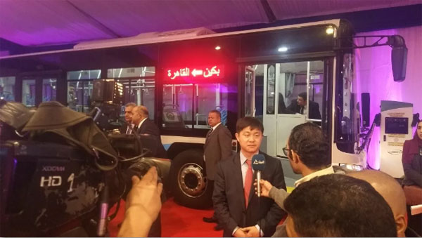 China's Foton Motor aim to localize producing electric buses in Egypt