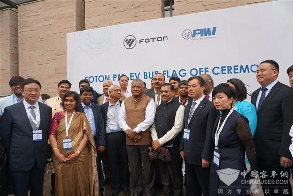 70 Units Foton AUV Electric Buses Arrive in India for Operation