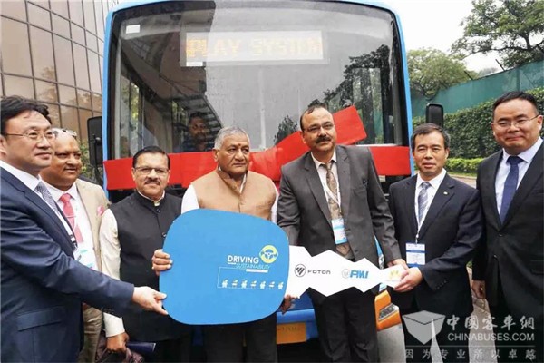 70 Units Foton AUV Electric Buses Arrive in India for Operation